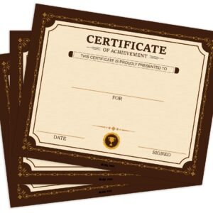 Certificates